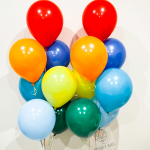 Фонтан из шаров, разноцветные шары набор, набор разноцветных шаров с гелием